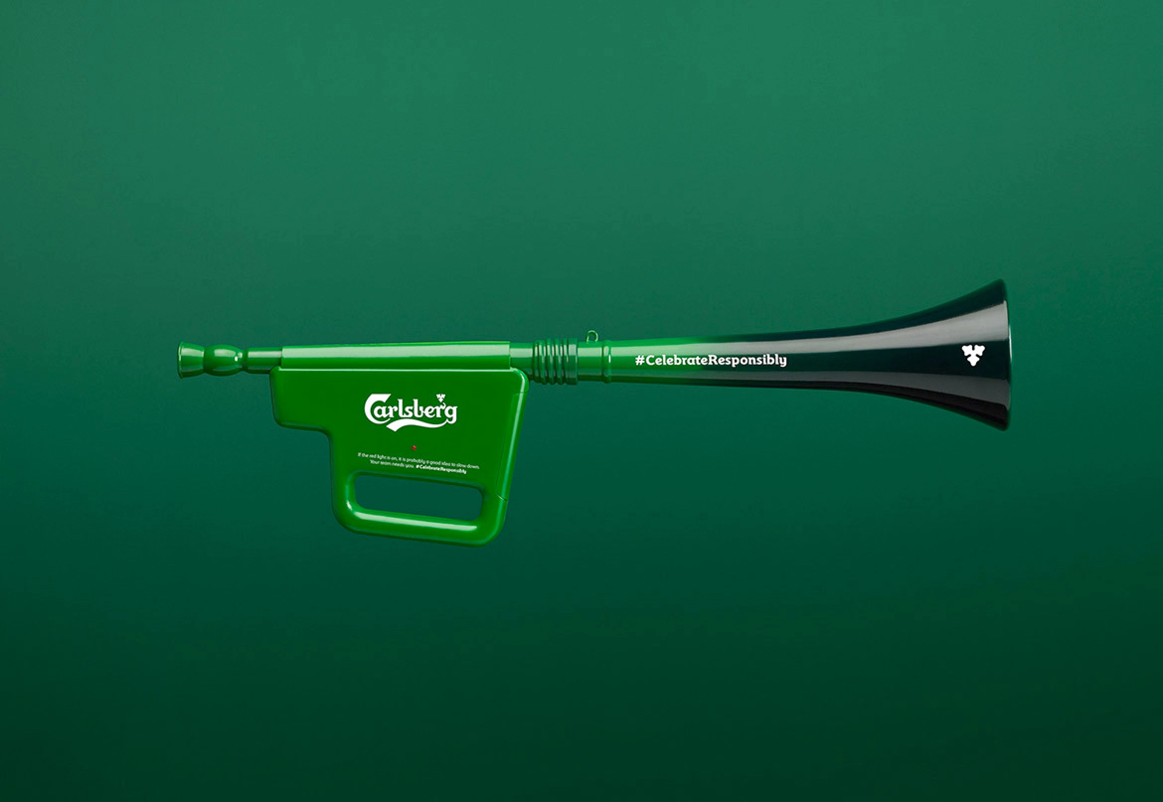 Carlsberg Vuvuzela by Cathrine Understrup