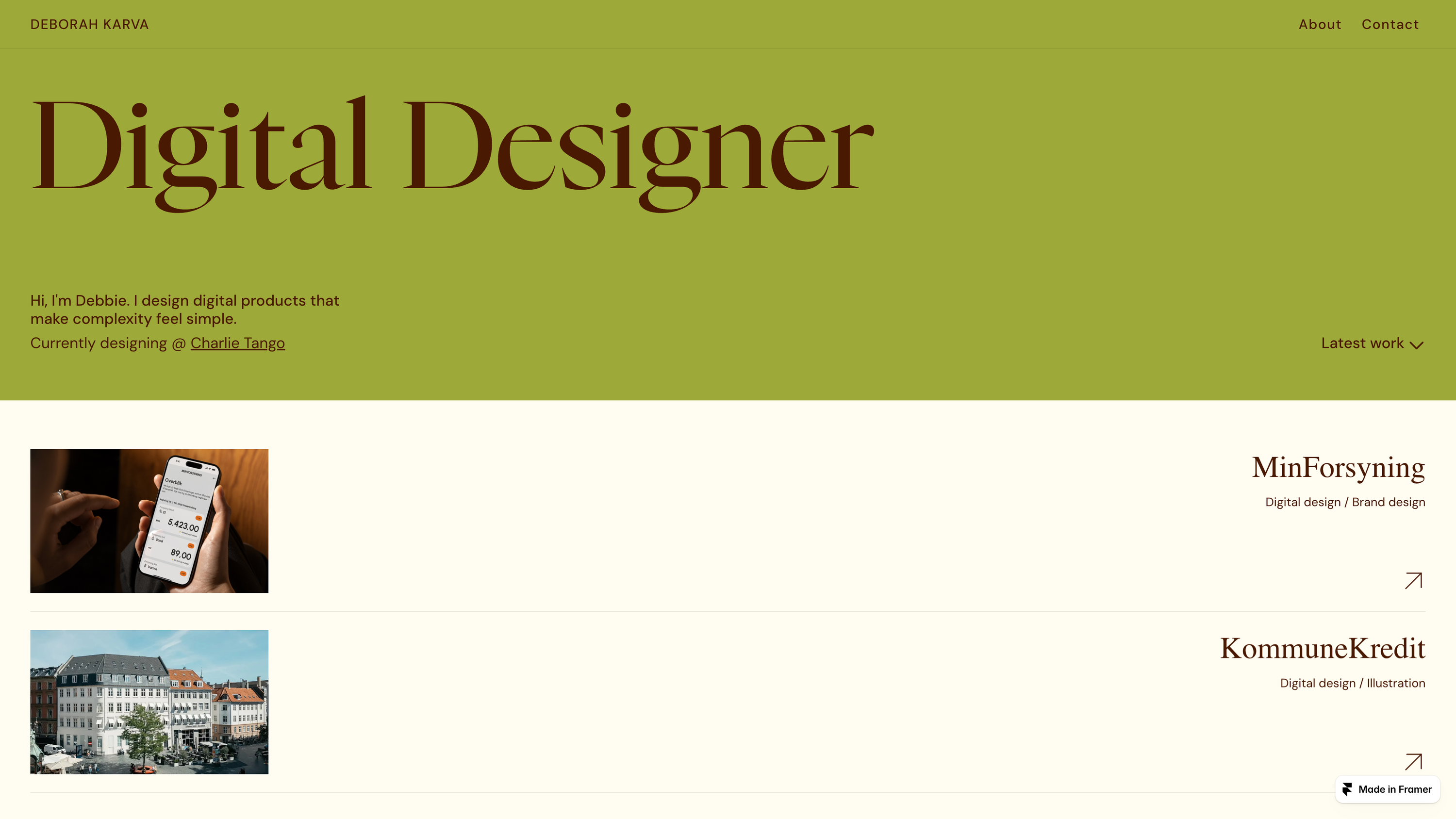 Deborah Heimann Karva portfolio preview