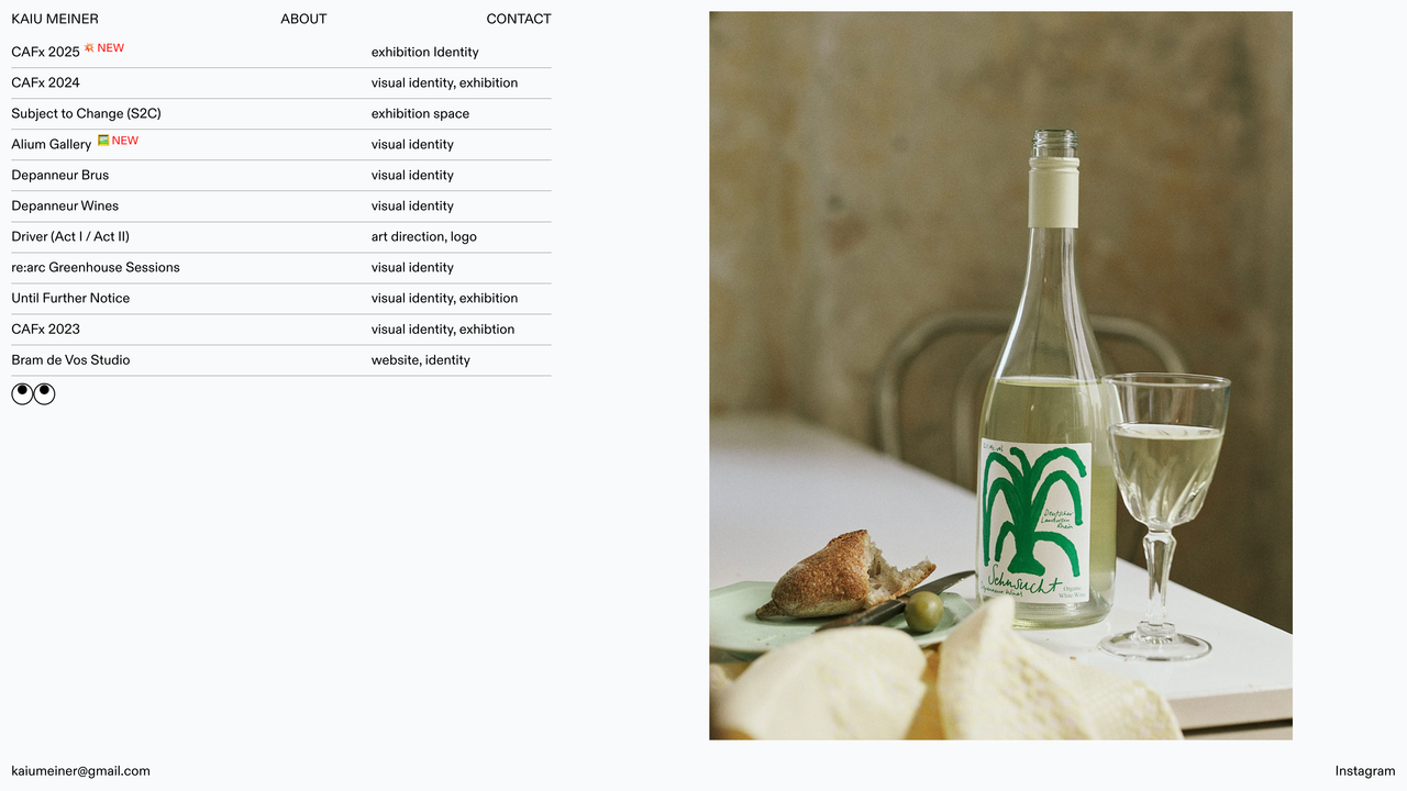 Kaiu Meiner portfolio preview