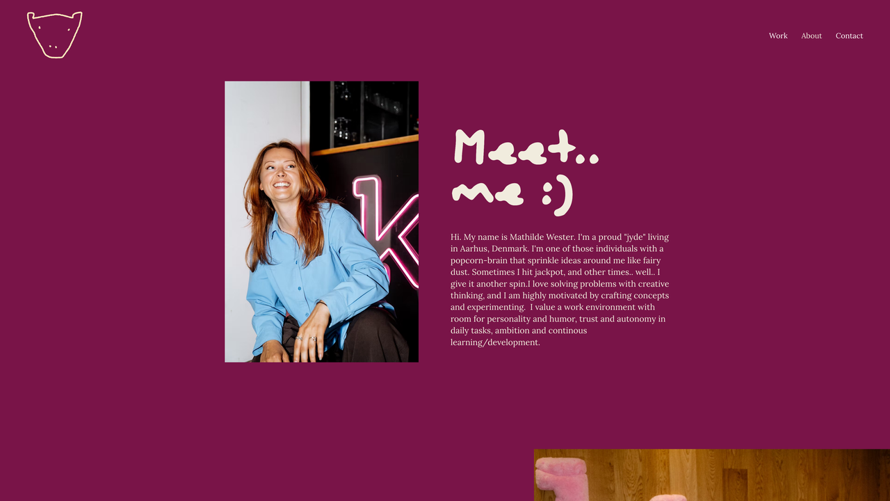 Mathilde Wester portfolio preview