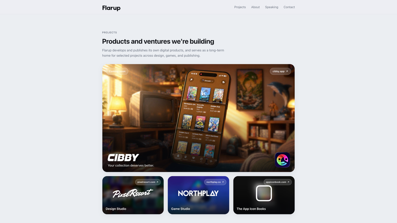Michael Flarup portfolio preview