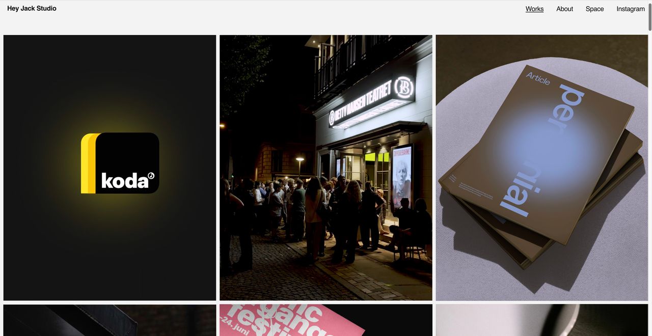 Harley Nanfeld Foged portfolio preview
