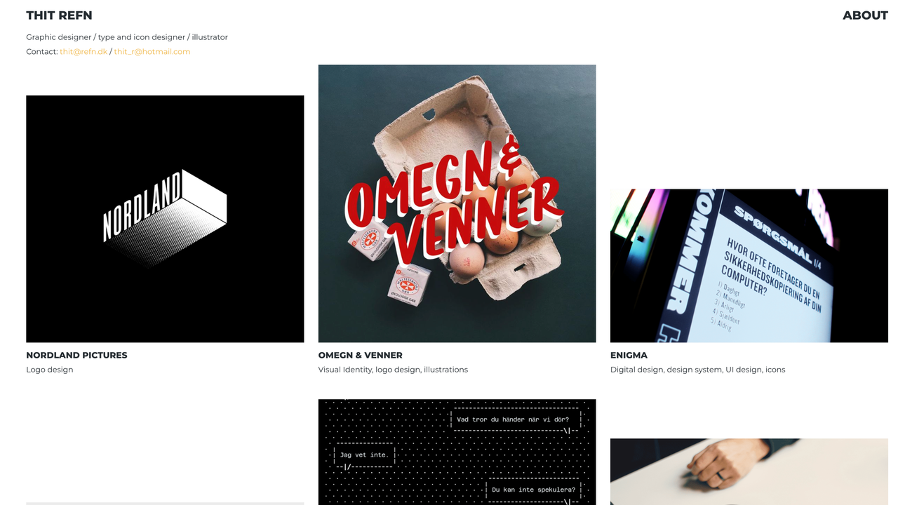 Thit Refn portfolio preview